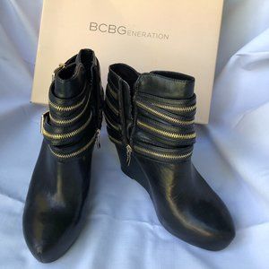 BCBGeneration BG-Anders Leather Ankle Boot